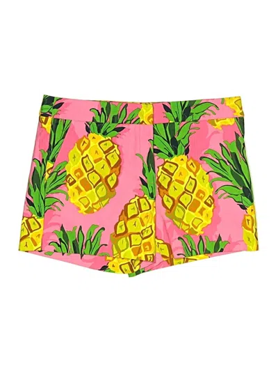 Pre-owned Trina Turk Dressy Shorts In Yellow