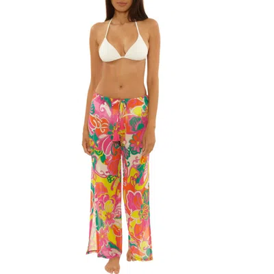 Trina Turk Elara Cover-up Pants In Multi