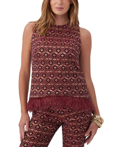 Trina Turk Ena Top In Red