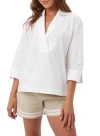 Trina Turk Envie Top In White In White