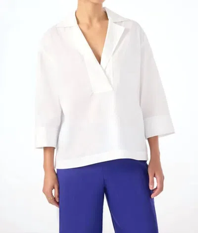 Trina Turk Envie Top In White