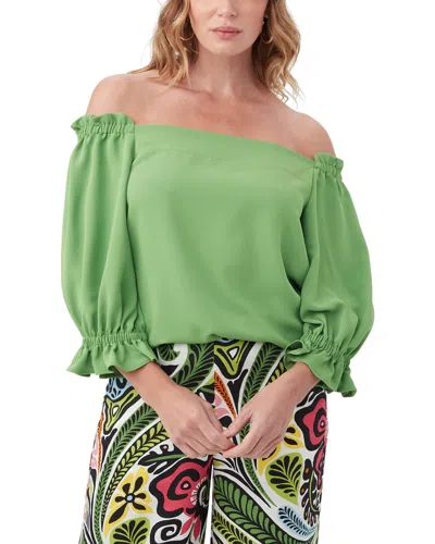 Trina Turk Equinox Top In Green