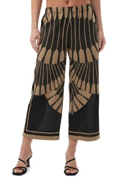 Trina Turk Estella 2 Printed Crop Pant In Multi