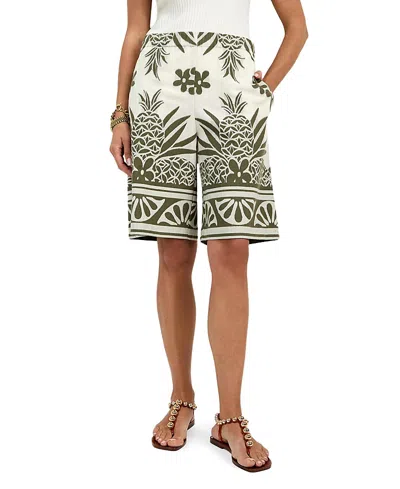 Trina Turk Estella Short In Green