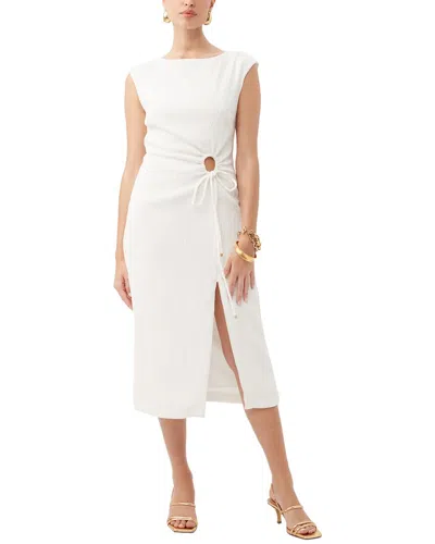 Trina Turk Evelyn 2 Sheath Midi Dress In White
