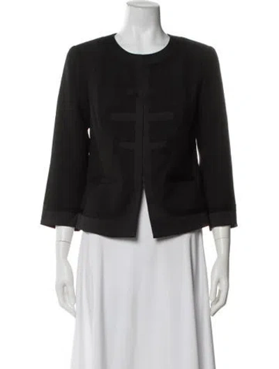 Pre-owned Trina Turk Evening Jacket In Black