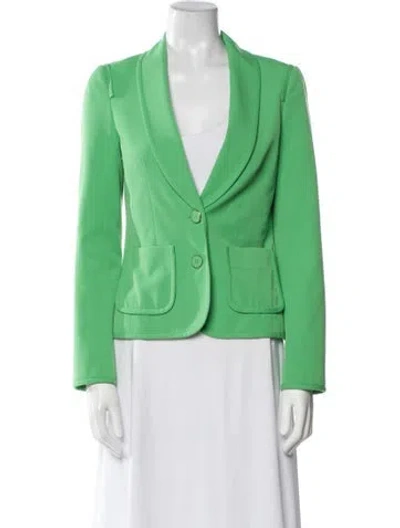 Pre-owned Trina Turk Evening Jacket In Green