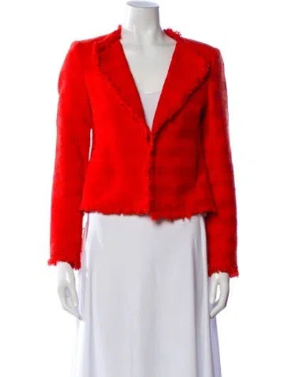 Pre-owned Trina Turk Evening Jacket In Orange
