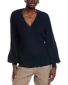 Trina Turk Evening Sun Wool Sweater In Black