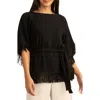 Trina Turk Eye Opener Top In Black