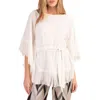 Trina Turk Eye Opener Top In Winter White