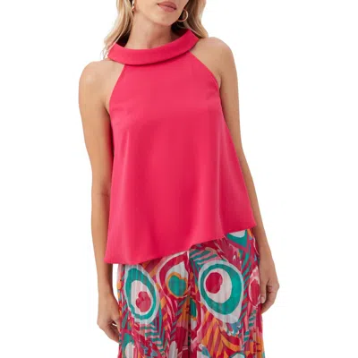 Trina Turk Eze Halter Top In Pink