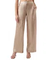 Trina Turk Fatima Linen-blend Pant In Neutral
