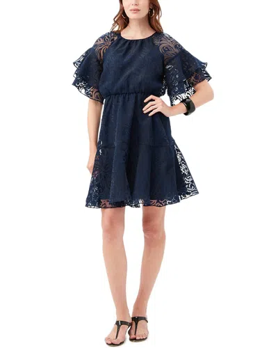 Trina Turk Ferry Dress In Blue