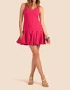 Trina Turk Fiery Dress In Sparkling Watermelon In Multi