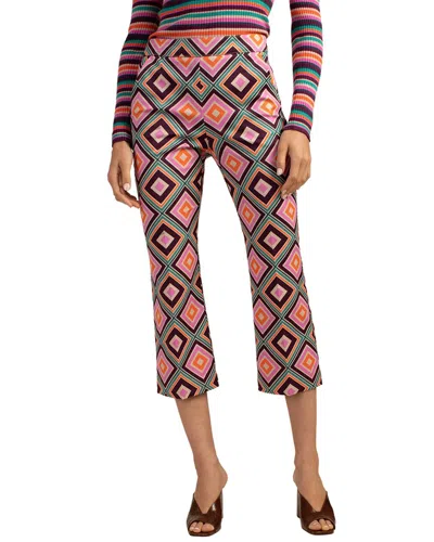 Trina Turk Women's Flaire 2 Printed Cropped Pants In Multi
