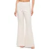 Trina Turk Flare Leg Drop Shot Pant In Whitewash