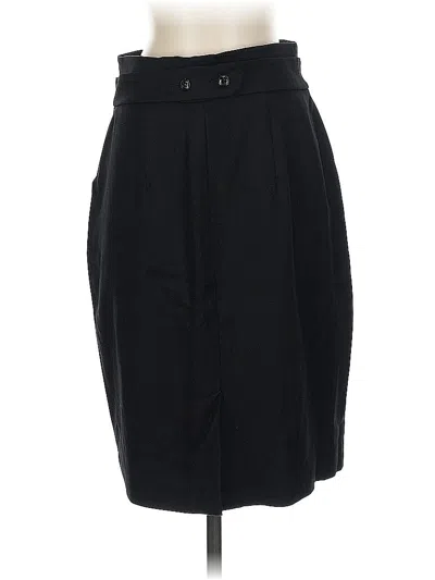 Pre-owned Trina Turk Formal Skirt In Black