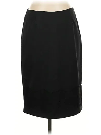 Pre-owned Trina Turk Formal Skirt In Black