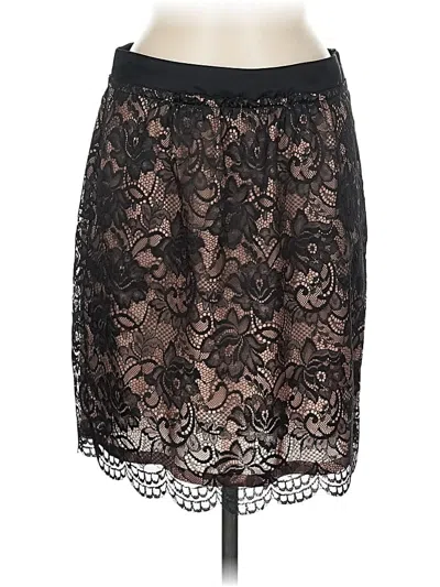 Pre-owned Trina Turk Formal Skirt In Black