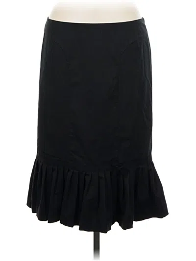 Pre-owned Trina Turk Formal Skirt In Black