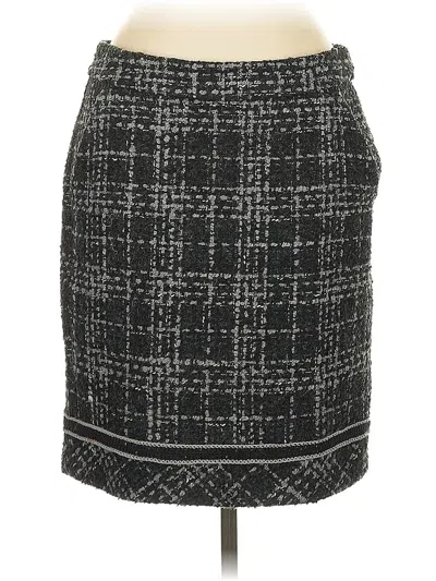 Pre-owned Trina Turk Formal Skirt In Gray