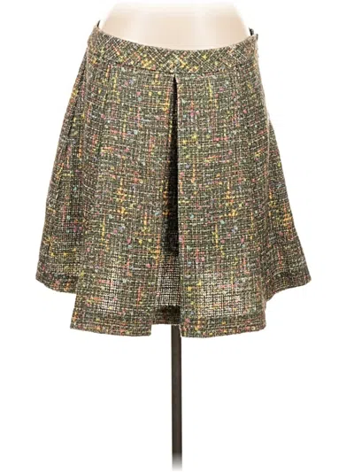 Pre-owned Trina Turk Formal Skirt In Gray