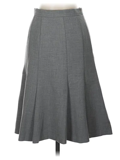 Pre-owned Trina Turk Formal Skirt In Gray