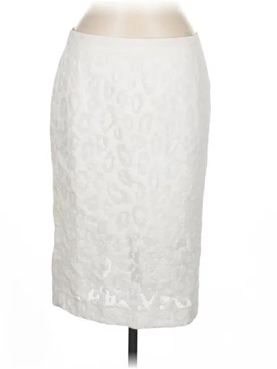 Pre-owned Trina Turk Formal Skirt In Ivory