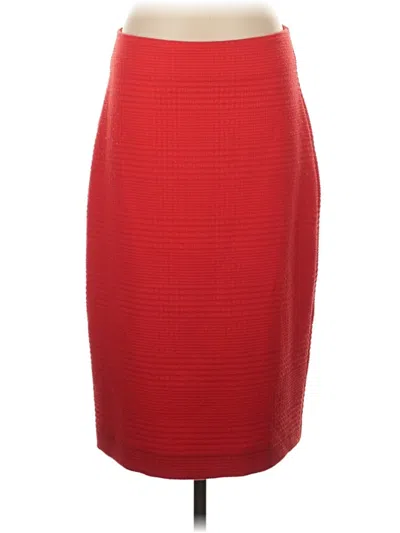 Pre-owned Trina Turk Formal Skirt In Red