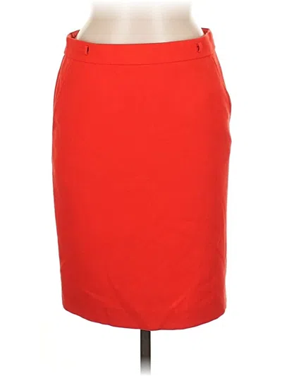 Pre-owned Trina Turk Formal Skirt In Red