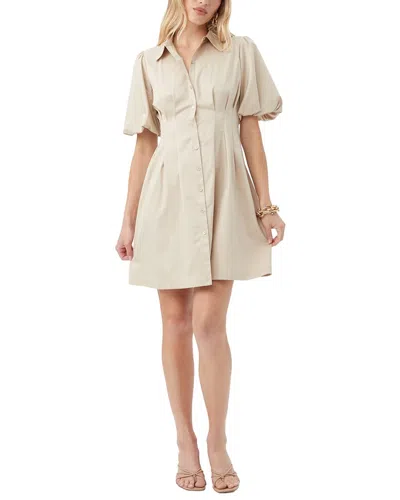 Trina Turk Galine Mini Dress In Burgundy
