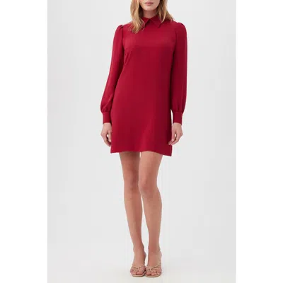 TRINA TURK TRINA TURK GAUDIN 2 LONG SLEEVE COLLARED DRESS