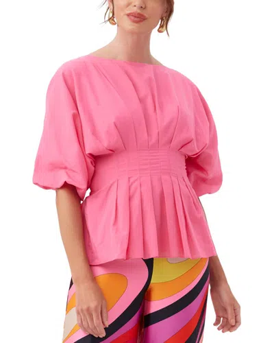 Trina Turk Gian 2 Top In Pink