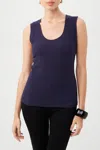 Trina Turk Gibraltar Tank, White In Blue