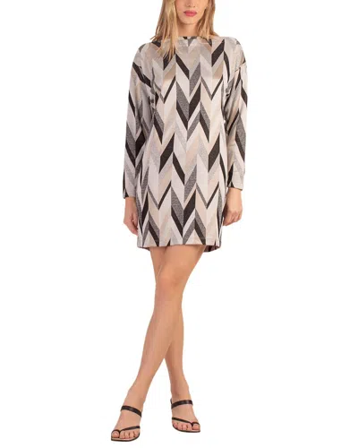 Trina Turk Gina Dress In Grey