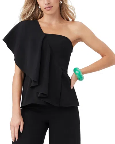 Trina Turk Glamorous Top In Black