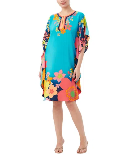 Trina Turk Global 3 Silk Dress In Multi