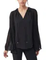 Trina Turk Golden Root Top In Black