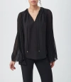 Trina Turk Golden Root Top In Black