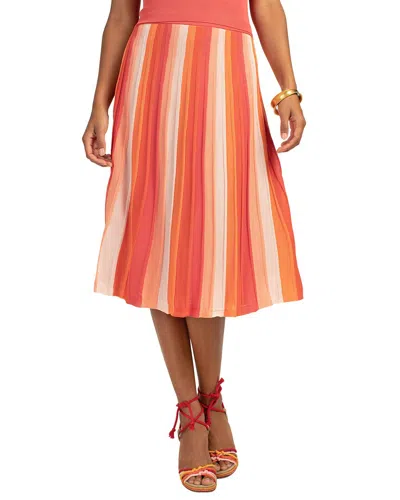 Trina Turk Grace Skirt In Pink