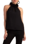 Trina Turk Grand Top In Black