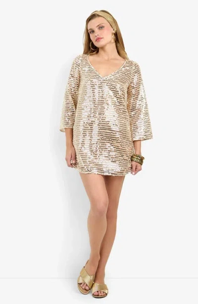 Trina Turk Guava Dress In Multi