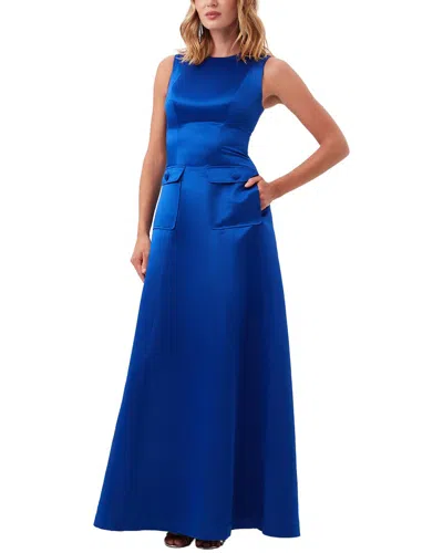 Trina Turk Guinevere Maxi Dress In Blue