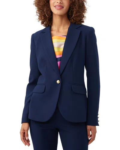 Trina Turk Harlie Blazer In Blue
