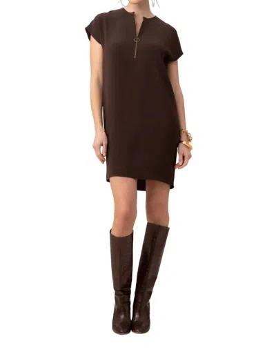 Trina Turk Hasil Dress In Brown Derby In Multi