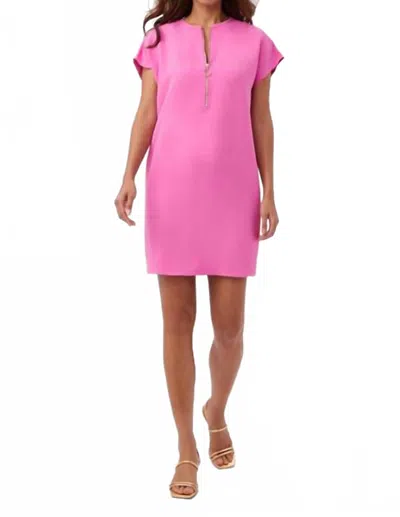 Trina Turk Hasil Mini Dress In Snapdragon In Animal Print