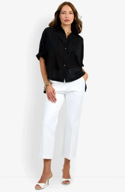 Trina Turk Hawaii Top In Black