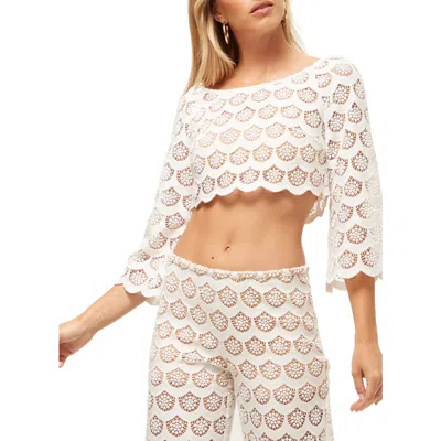 Trina Turk Helen Top In White