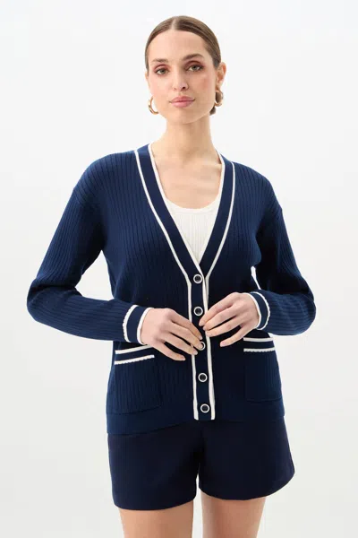 Trina Turk Henin Cardigan In Multi